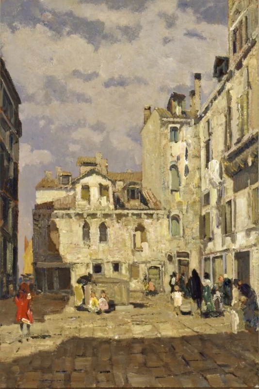 Un campiello a Venezia - Pinacoteca Civica Melozzo degli Ambrogi, Forlì